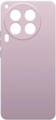 Чехол (клип-кейс) BORASCO Microfiber Case, для Tecno Camon 30, лавандовый [73174]