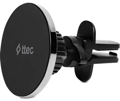 Держатель TTEC EasyDrive Pro M для смартфонов, магнитный, беспроводная зарядка, черный [2tt32]