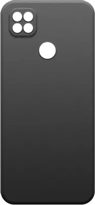 Чехол (клип-кейс) BORASCO Microfiber Case, для Xiaomi Redmi 10A, черный [70448]