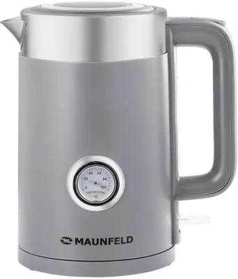 Чайник электрический MAUNFELD MFK-631GR, 1.7л, пластик/металл