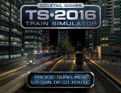 Дополнение к игре DOVETAIL Train Simulator: Pacific Surfliner LA - San Diego, для  ПК,  регион: Россия,  английская версия