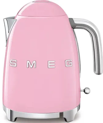 Чайник электрический SMEG KLF03PKEU, 1.7л, нержавеющая сталь