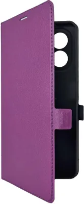 Чехол (флип-кейс) BORASCO Book Case, для Honor X8d, фиолетовый [76332]