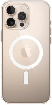 Чехол (клип-кейс) Apple A3246 Clear Case, для Apple iPhone 16 Pro Max, прозрачный [ma7f4fe/a]