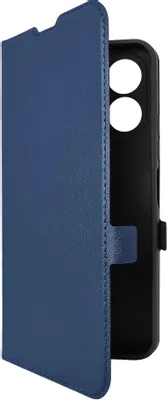 Чехол (флип-кейс) BORASCO Book Case, для Tecno Spark 40, синий [75476]