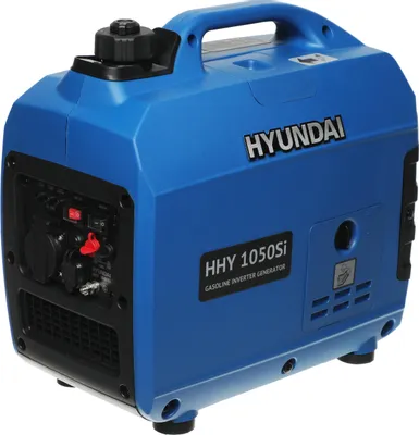 Бензиновый генератор Hyundai HHY 1050Si, 220 В, 1.2кВт