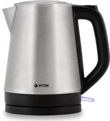 Чайник электрический Vitek VT-7040 ST, 1.7л, металл/пластик
