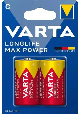 C Батарейка VARTA LongLife Max Power 2 шт.