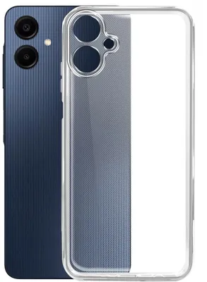Чехол (клип-кейс) BORASCO Silicone Case, для Samsung Galaxy A06, прозрачный [73828]