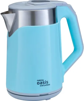 Чайник электрический OASIS K-21SPL, 2л, пластик/металл