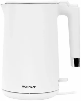 Чайник электрический SONNEN 8719W, 1.5л, пластик