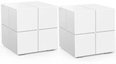 Wi-Fi роутер TENDA Nova MW6,  Wi-Fi 5,  AC1200,  2.4/5ГГц, 1 LAN,  белый, 2 шт. в комплекте [mw6(2-pack)]