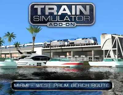 Дополнение к игре DOVETAIL Train Simulator: Miami - West Palm Beach Route Add, для  ПК,  регион: Россия,  английская версия