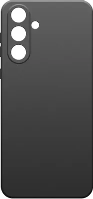 Чехол (клип-кейс) BORASCO Silicone Case, для Samsung Galaxy M55, черный [74840]