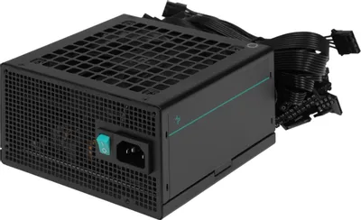 Блок питания DeepCool PF600,  600Вт,  80 PLUS WHITE,  120мм, черный, retail [r-pf600d-ha0b-wdeu]