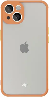 Чехол (клип-кейс) VLP VLP-PC21-61OR, для Apple iPhone 13, оранжевый