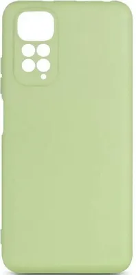 Чехол (клип-кейс) DF xiCase-61, для Xiaomi Redmi Note 11/11s, зеленый [xicase-61 (green)]
