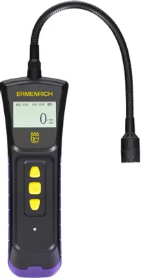 Детектор газа ERMENRICH NG40, фиолетовый/ черный [84092]