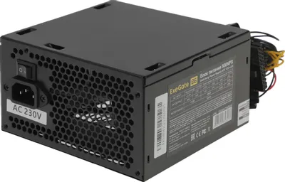 Блок питания EXEGATE 500NPX,  500Вт,  120мм, черный [ex224734rus-pc]
