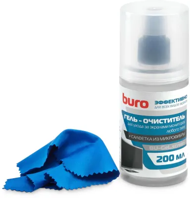 Чистящий набор Buro BU-Gel_screen,  200 мл,  1 шт для экранов и оптики