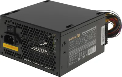 Блок питания EXEGATE 600NPXE,  600Вт,  120мм, черный [ex221639rus-pc]