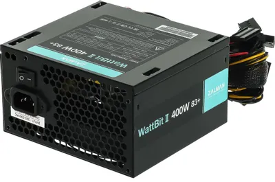 Блок питания Zalman ZM400-XEII,  400Вт,  120мм, черный, retail