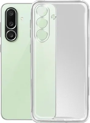 Чехол (клип-кейс) BORASCO Silicone Case, для Samsung Galaxy M56, прозрачный [76184]