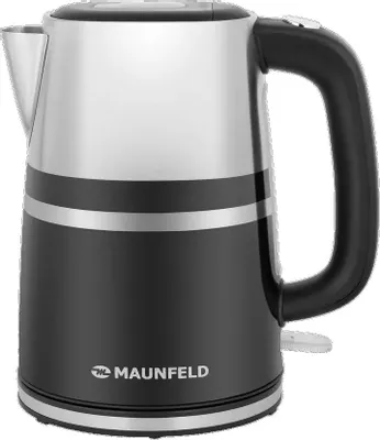 Чайник электрический MAUNFELD MFK-622B, 1.7л, нержавеющая сталь/пластик