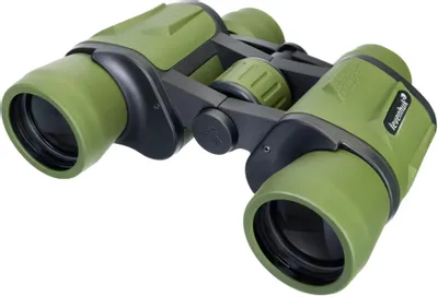 Бинокль LEVENHUK Travel 79574,  10Х 40 мм Porro,  зеленый
