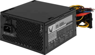 Блок питания Formula FX-600,  600Вт,  120мм, черный, retail