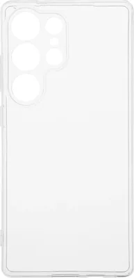 Чехол (клип-кейс) BORASCO Silicone Case, для Samsung Galaxy S25 Ultra, прозрачный [74435]