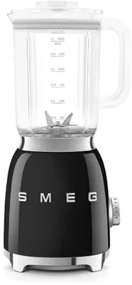 Блендер SMEG BLF03BLEU,  стационарный,  черный/серебристый