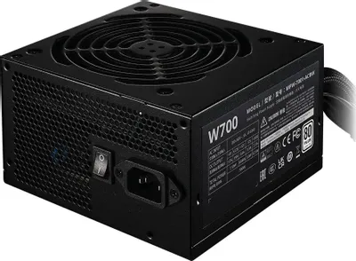 Блок питания Cooler Master Elite Nex W700,  700Вт,  80 PLUS WHITE,  120мм, черный, retail [mpw-7001-acbw-beu]