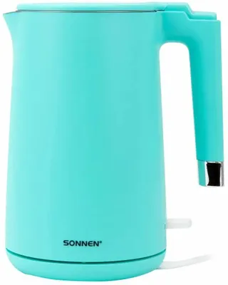 Чайник электрический SONNEN 8719M, 1.5л, пластик