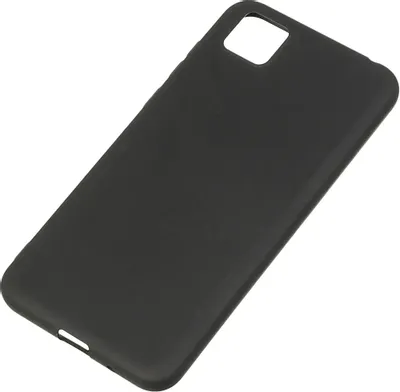 Чехол (клип-кейс) BORASCO Silicone Case, для Honor 9S, черный [38857]