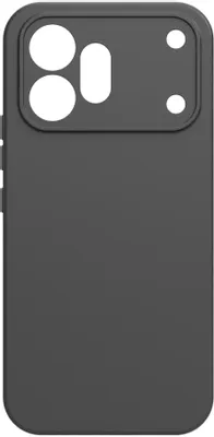 Чехол (клип-кейс) BORASCO Silicone Case, для Honor 600 Pro, черный [76767]