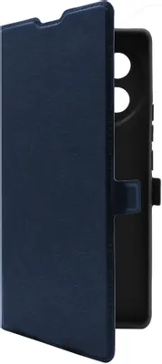 Чехол (флип-кейс) BORASCO Book Case, для Tecno Camon 30S Pro, синий [73897]
