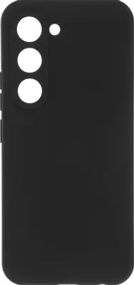 Чехол (клип-кейс) BORASCO Silicone Case, для Tecno Spark 40 Pro, черный [75490]