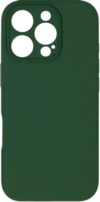 Чехол (клип-кейс) ZIBELINO Hard Case, для Apple iPhone 16 Pro, темно-зеленый [zhc-apl-16-pro-ms-cam-dgrn]