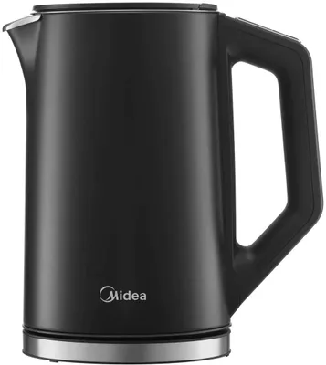 Чайник электрический Midea MK-9093, 1.5л, нержавеющая сталь/пластик