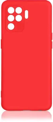 Чехол (клип-кейс) DF oOriginal-11, для Oppo Reno 5 Lite, красный [df ooriginal-11 (red)]