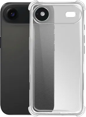 Чехол (клип-кейс) BORASCO Silicone Case, для Apple iPhone Air, прозрачный [75810]