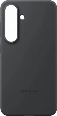 Чехол (клип-кейс) Samsung Silicone Case S25, для Samsung Galaxy S25, черный [ef-ps931cbegru]