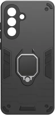 Чехол (клип-кейс) BORASCO Anti-Shock case, для Samsung Galaxy A37, противоударный, черный [76464]