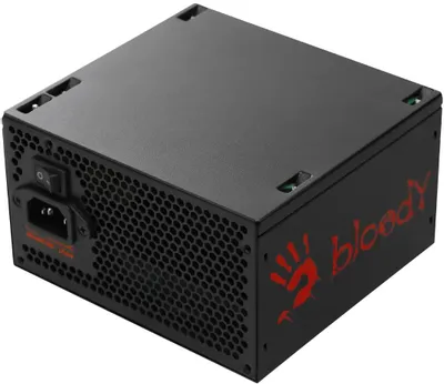 Блок питания BLOODY BD-PS600W,  600Вт,  80 PLUS WHITE,  120мм, черный, retail