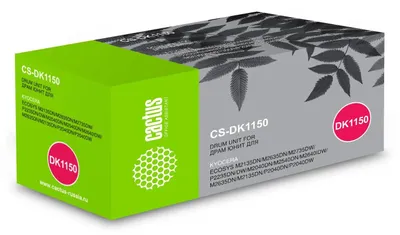 Блок фотобарабана Cactus CS-DK1150 DK-1150 черный ч/б:100000стр. для Mita M2040dn/ M2135dn/M2540dn