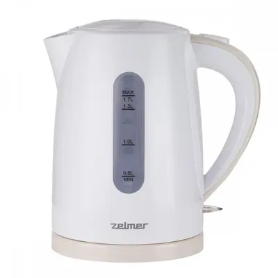 Чайник электрический Zelmer ZCK7616I, 1.7л, пластик