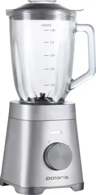Блендер Polaris PTB 1037G,  стационарный,  графитовый/серебристый