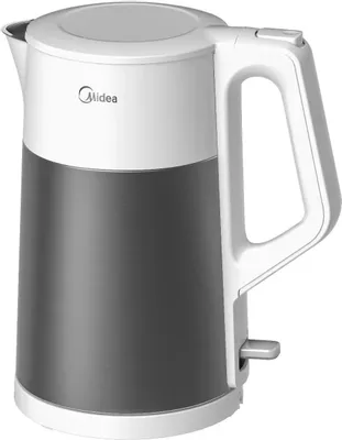 Чайник электрический Midea МК-8010, 1.7л, нержавеющая сталь/пластик