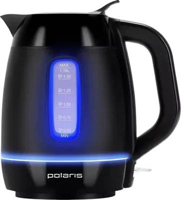 Чайник электрический Polaris PWK 0723DDW, 1.8л, пластик
